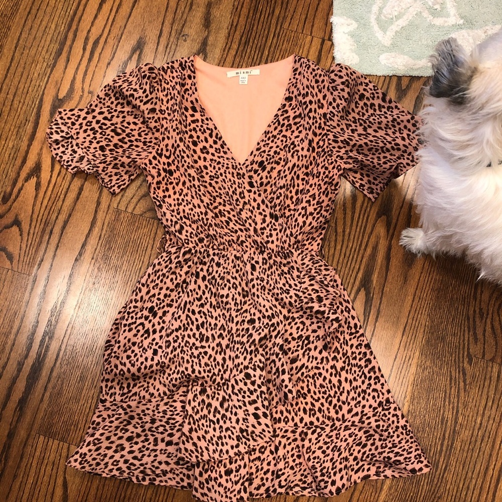 pink cheetah dress!!